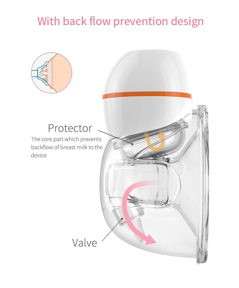 V.Coool Newly Upgraded Wearable Electric Breast , Invisible Breast-Collecting Silent Breast