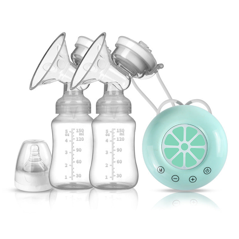 USB plug-in bilateral breast pump, electric breast pump, automatic breast pump